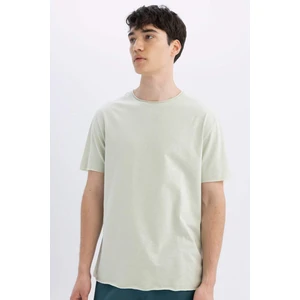 Regular Fit Bisiklet Yaka Kısa Kollu Basic Düz Tişört B7755AX24SM