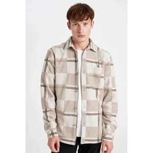 Regular Fit Kareli Polar Uzun Kollu Gömlek V2767AZ24WN