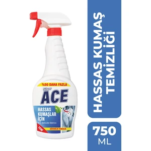 Silver ACE Kumaş ve Hassas Yüzeyler Için Güçlü Leke Çıkarıcı Sprey 750 M