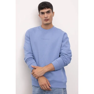 Boxy Fit Bisiklet Yaka Baskılı Sweatshirt X8282AZ24AU