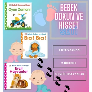 Pearson Bebek Kitapları - Bebek Dokun ve Hisset Kitap Seti