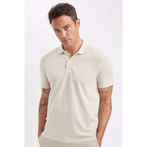Slim Fit Dar Kesim Kısa Kollu Pamuklu Polo Tişört D0033AXNS
