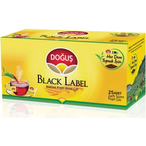 Black Label Süzen Poşet Çay 25x2 gr