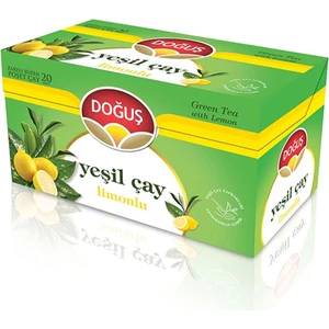 Yeşil Çay Limonlu Poşet Çay 20x1.75 GR