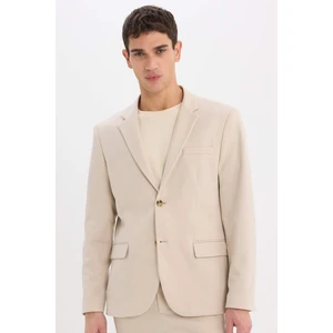 Modern Fit Astarlı Düğmeli Blazer Ceket C5990AX25SP