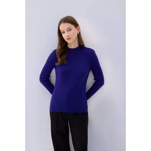 Yarım Balıkçı Yaka Basic Triko Kazak D9386AX24WN