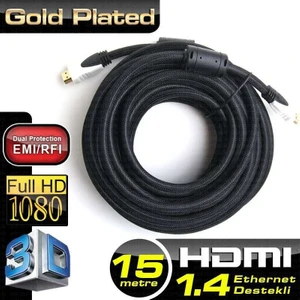 DK HD CV14L150A90 1,5mt Hdmi 4k - 3d Destekli Altın Uçlu Kablo