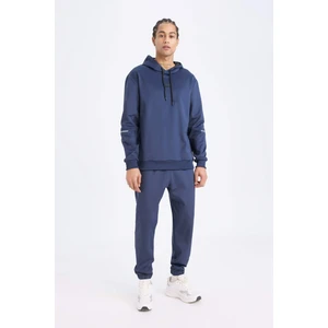DeFactoFit Sporcu Jogger Eşofman Altı Standart Fit Basic Düz Cepli Beli Paçası Lastikli D3742AX24WN