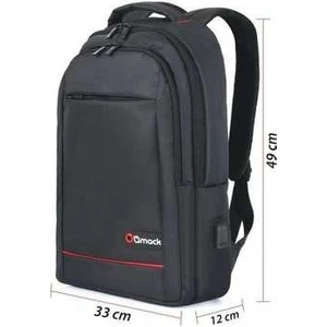 MCC-006 15.6" Office USB Girişli Notebook Sırt Çantası