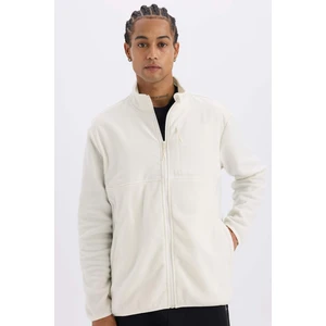 DeFactoFit Standart Fit Cepli Sporcu Polar Hırka D2731AX24WN