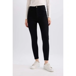 Jegging Yüksek Bel Bilek Boy Dar Paça Basic Düz Jean Pantolon B7498AX25SP