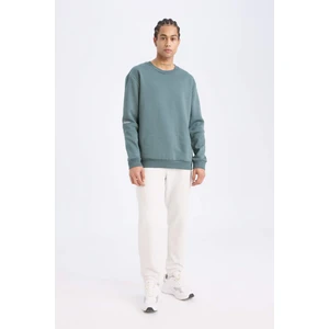 DeFactoFit Jogger Eşofman Altı Slim Fit Dar Kesim Skuba Dalgıç Kumaş Lastikli Paça Beli Bağcıklı Cepli Z9112AZ24AU