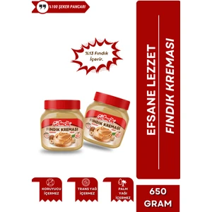 650  gr Fındık Kreması