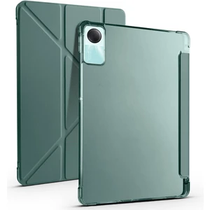 Xiaomi Redmi Pad Se (11INC 2023) Uyumlu Yatay ve Dikey Standlı Antişok Köşe Korumalı Kalemlikli Origami Slikon Kılıf