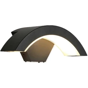 Dış Mekan Yarım Ay LED Aplik Duvar Bahçe Aydınlatma