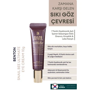 Snail Bee Ultimate Eye Cream 10 gr- Koyu Halka Karşıtı ​​Salyangoz Özlü Göz Kremi