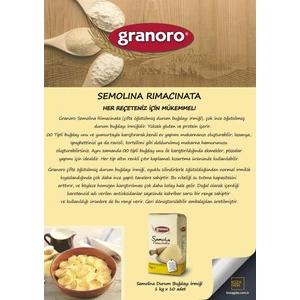 Semolina Durum Buğdayı Irmiği 1 kg X3 Adet