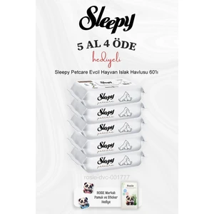 Petcare Evcil Hayvan Islak Havlusu 60'Lı 5 Al 4 Öde Ve Rosie Pamuk