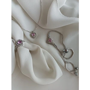 Senam Takı Pandora Set Çelik 3 Lü Set