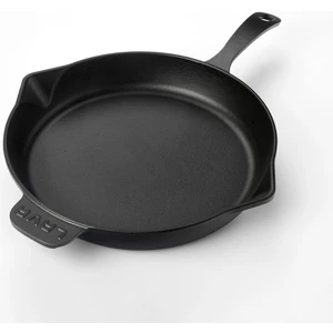 Döküm Yuvarlak Kızartma Tavası Çap(Ø) 30 Cm Döküm Demir Yekpare Saplı
