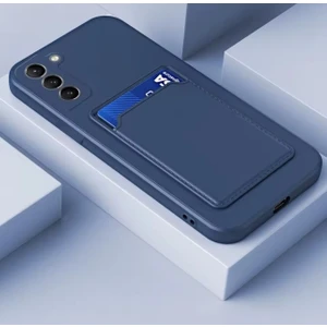 M.TK Moveteck Samsung Galaxy A16 Uyumlu Kılıf Kamera Korumalı Kartlıklı Cüzdanlı Yumuşak Silikon Kapak Kartvizit Bölmeli