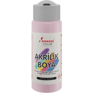 Red Rose Akrilik Boya Açık Pembe  60'ml