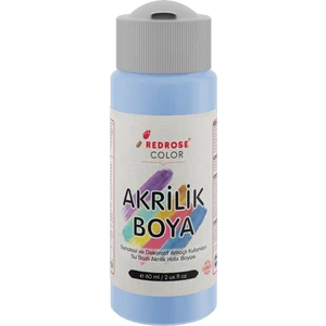 Red Rose Akrilik Boya Açık Mavi  60'ml