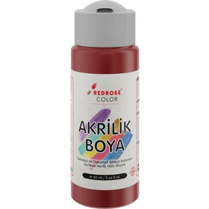 Red Rose Akrilik Boya Bordo  60'ml