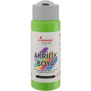 Red Rose Akrilik Boya Açık Yeşil  60'ml