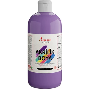 Red Rose Akrilik Boya Lila  500 gr.