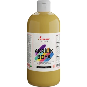 Red Rose Akrilik Boya Hardal  500 gr.