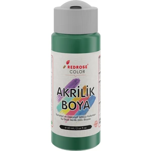 Red Rose Akrilik Boya Koyu Yeşil  60'ml