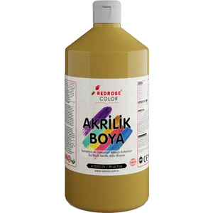 Red Rose Akrilik Boya Hardal  1000 gr.