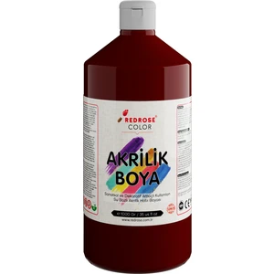 Red Rose Akrilik Boya Bordo  1000 gr.