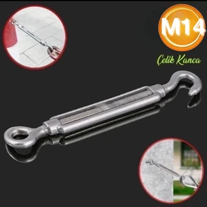 Galvanizli Çelik Halat Gerdirme 14 mm