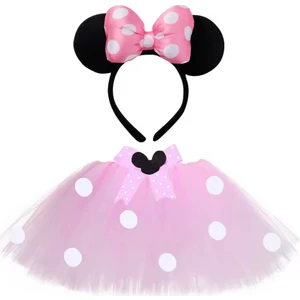 Moda Sitesi Minnie Mouse Kız Çocuk Etek , Tütü Etek