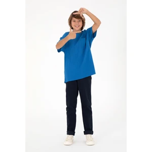 U.S. Polo Assn. Erkek Çocuk Lacivert Pantolon (Kanvas-Chino) 50298565-VR033