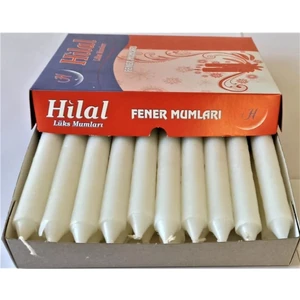 Fırsat Sende Ekonomik Beyaz Lux Battal Mum 20'li