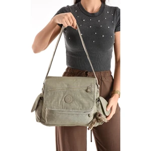 Postacı Okul Çantası Çapraz Askılı Büyük Boy 33*27 cm Askı Uzunluğu 130 cm Çok Cepli Kapaklı Omuz