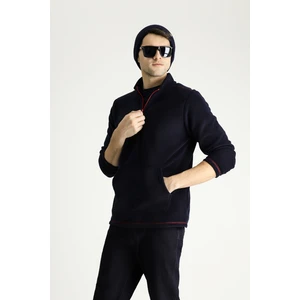 Yarım Fermuarlı Polar Sweatshirt