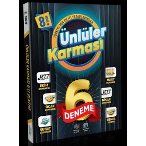 Ünlüler Karması 8. Sınıf 6'lı Karma Deneme