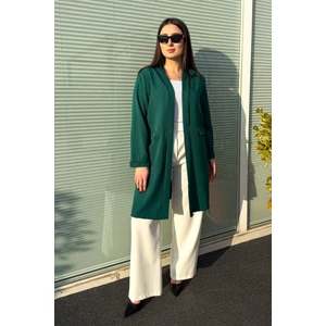 Kadın Büyük Beden Uzun Ceket 2335