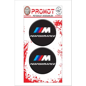 Logo Bmw 3D Kabartmalı Damla Sticker 5cm 01