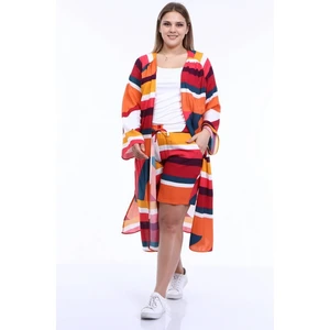 Kuşaklı Uzun Kimono