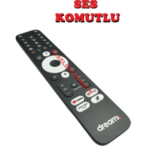 Dreamstar ORJİNAL  Nova Android Box Kumandası Orjinal Logolu - Ses Komutlu