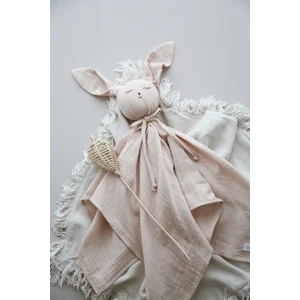 Dodo's Baby Pamuk Somon Renk Müslin Sevimli Uyku Arkadaşı