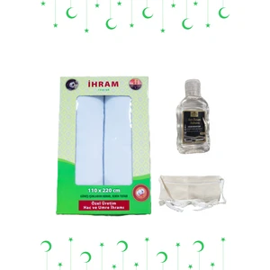 1350 gr Ihram Seti, Ihram Kemeri ve Ihram Sabunu Hediyeli