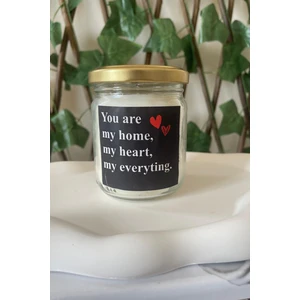 Kavanoz Doğal Kokulu Soya Mum