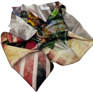 Bosphorus Çift Taraflı Ipek Twill Eşarp 8836712-911