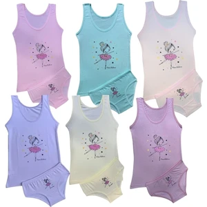 Kız Çocuk Atlet Külot Tkım